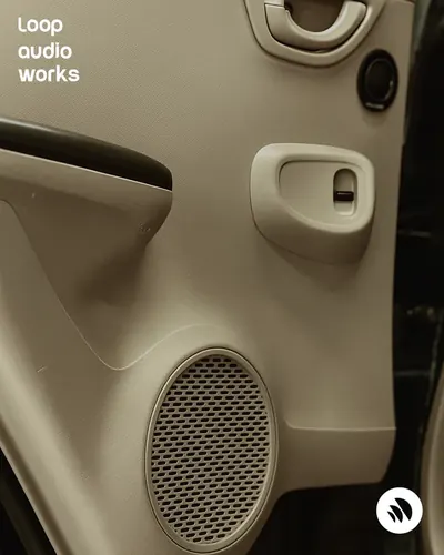 Honda Brio — frame 2 of the car audio installation by Loop Audio Works, Coimbatore.