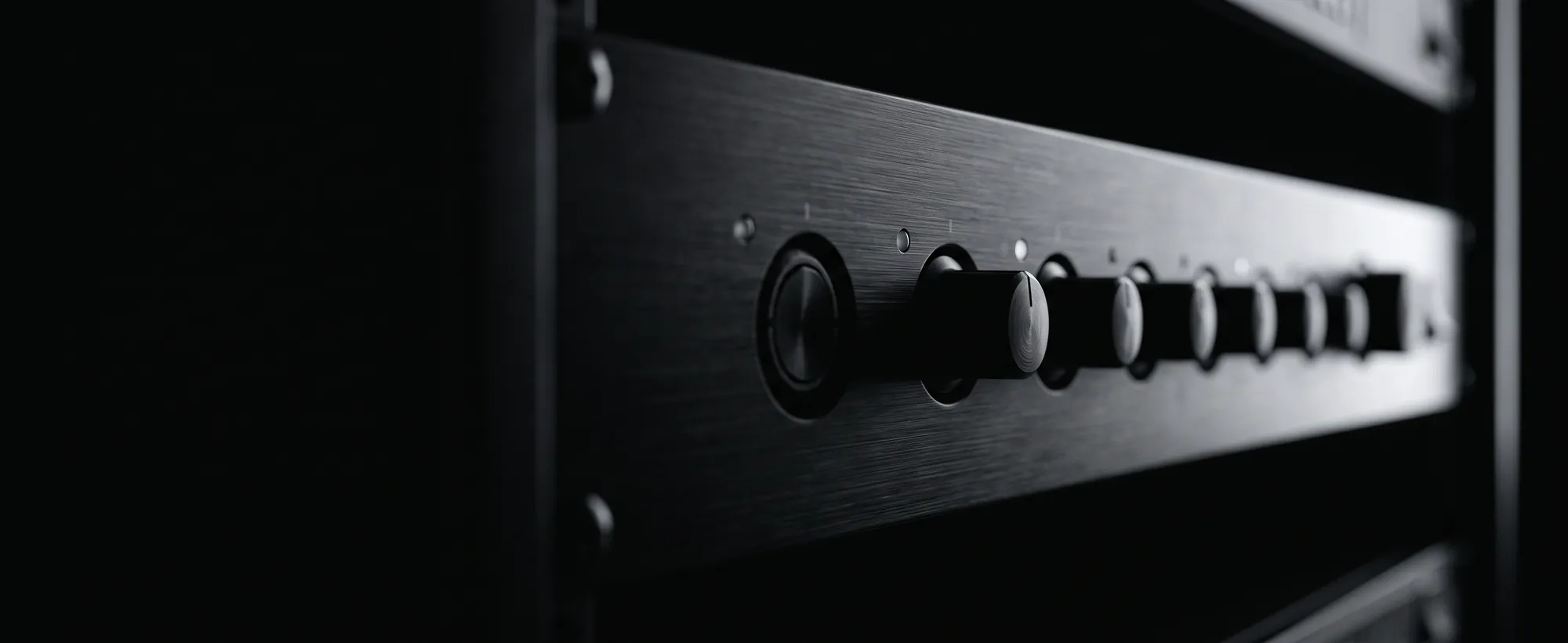 Audio installation and DSP tuning insights from Loop Audio Works. The front panel of a professional DSP processor at a raking angle.