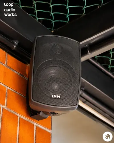 Wok Street — frame 6 of the commercial audio installation by Loop Audio Works, South India.