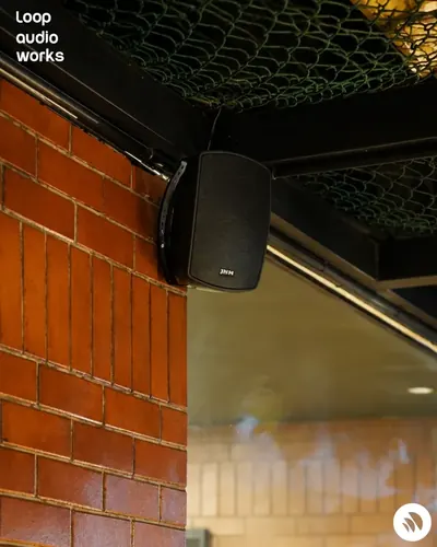 Wok Street — frame 8 of the commercial audio installation by Loop Audio Works, South India.